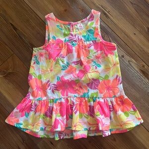 ⭐️Bundle 5 for $30 - Cherokee Floral Toddler Tank Top
